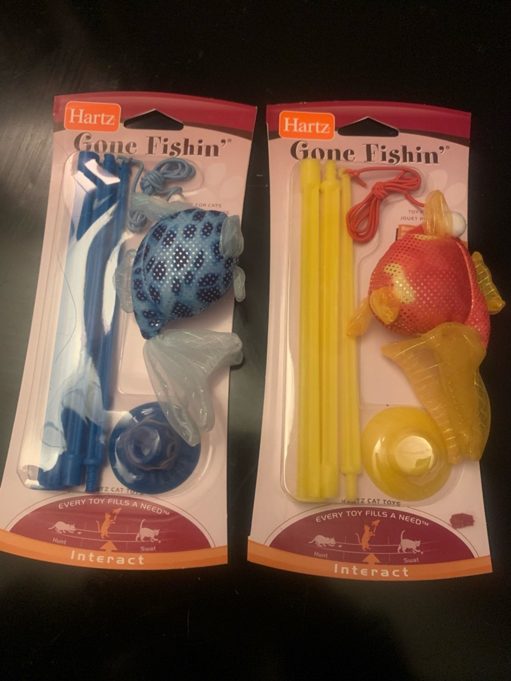 Hartz Gone Fishin' Interactive Cat Toy - Bundle